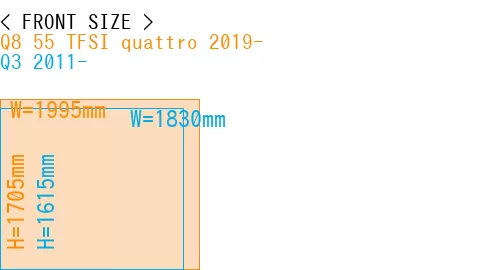 #Q8 55 TFSI quattro 2019- + Q3 2011-